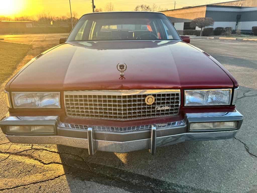 used 1989 Cadillac DeVille car, priced at $4,999
