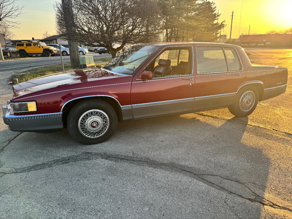 used 1989 Cadillac DeVille car, priced at $4,999