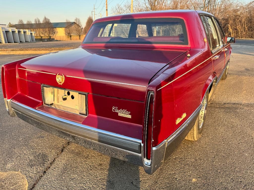used 1989 Cadillac DeVille car, priced at $4,999