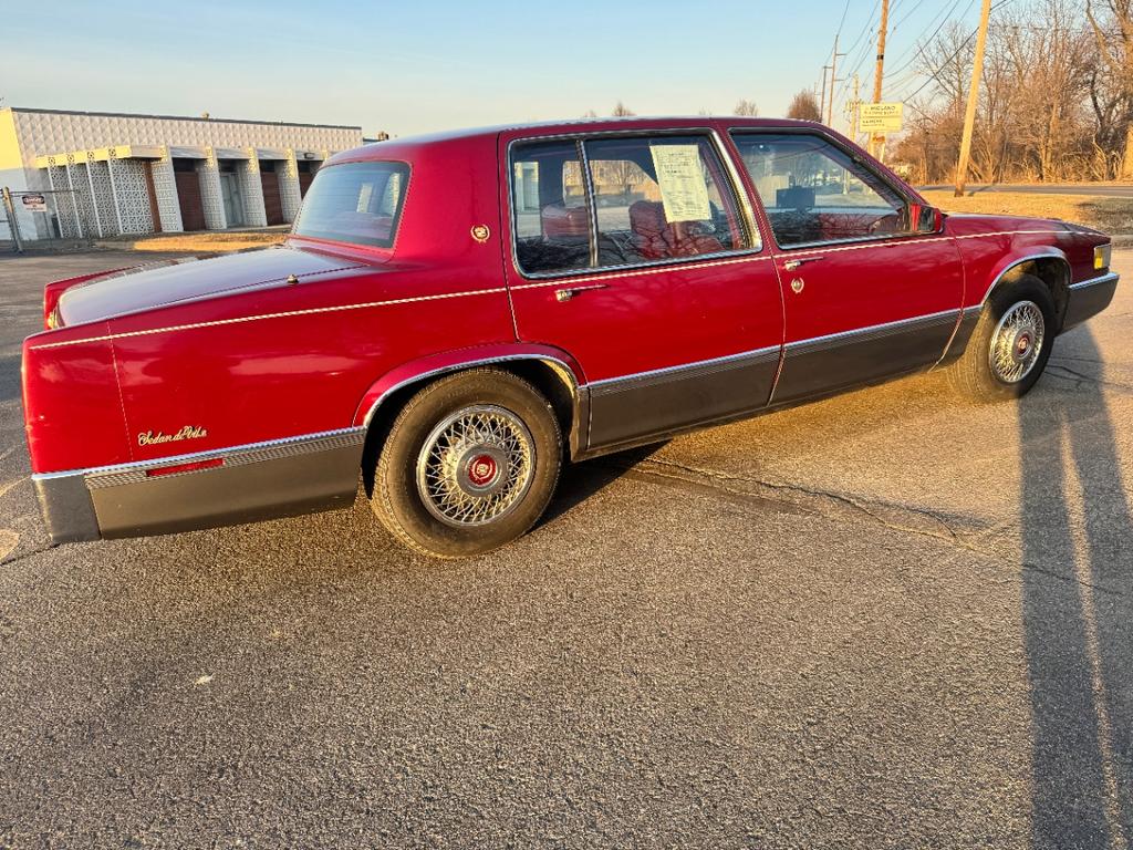 used 1989 Cadillac DeVille car, priced at $4,999