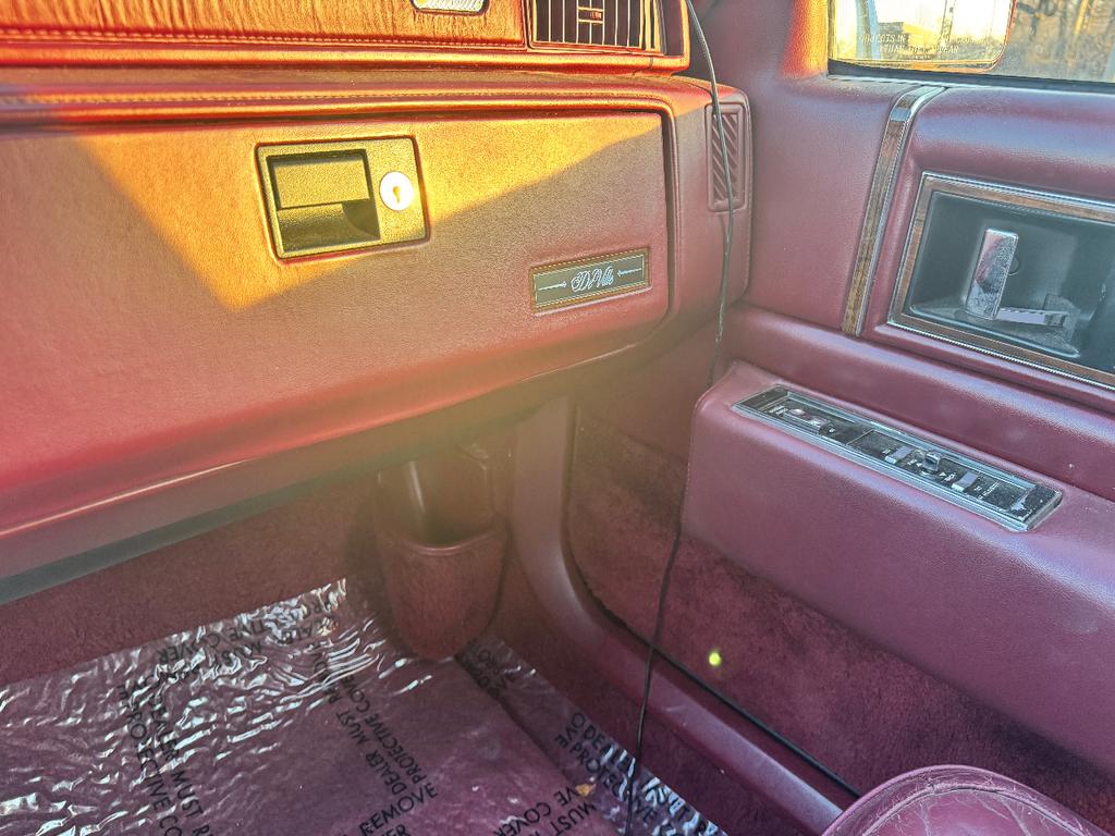 used 1989 Cadillac DeVille car, priced at $4,999