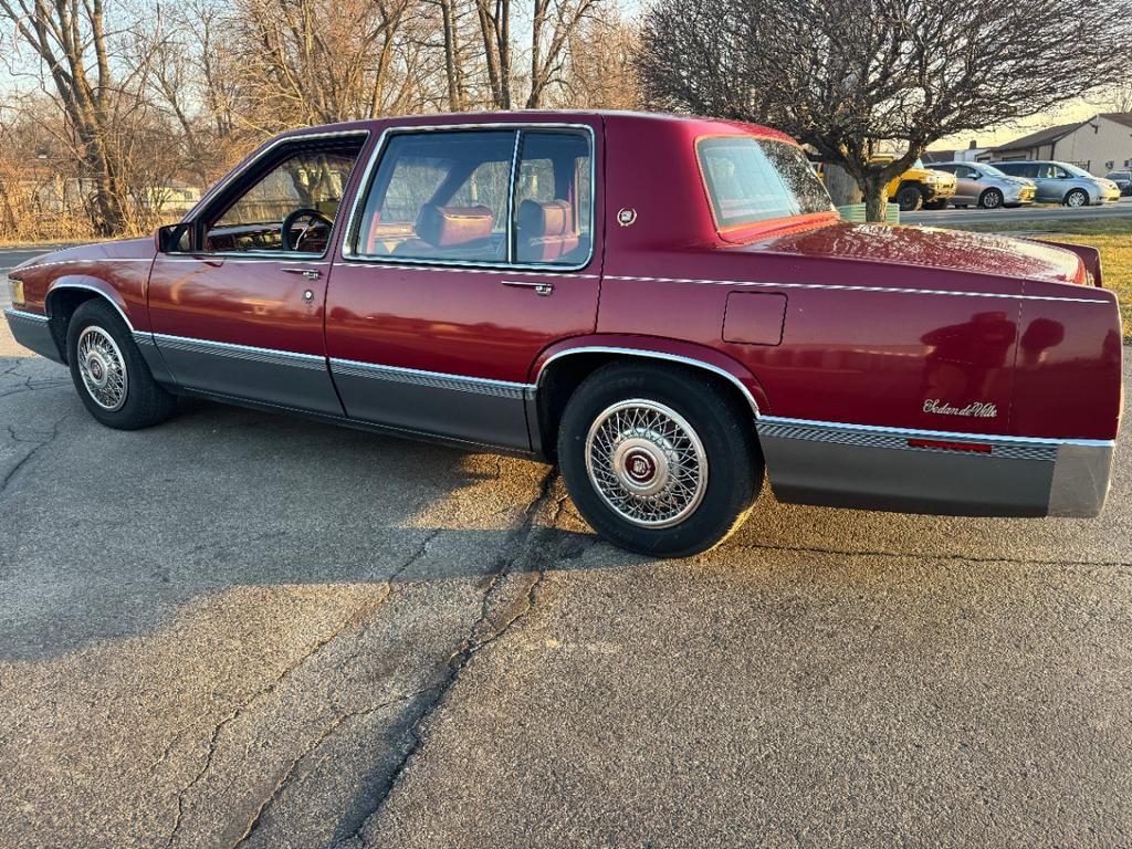 used 1989 Cadillac DeVille car, priced at $4,999
