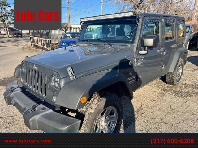 used 2017 Jeep Wrangler Unlimited car, priced at $19,999