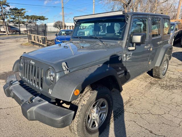 used 2017 Jeep Wrangler Unlimited car, priced at $19,999