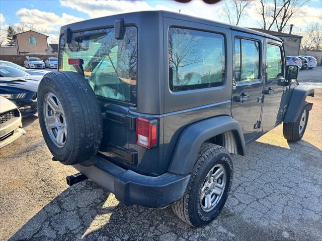 used 2017 Jeep Wrangler Unlimited car, priced at $19,999