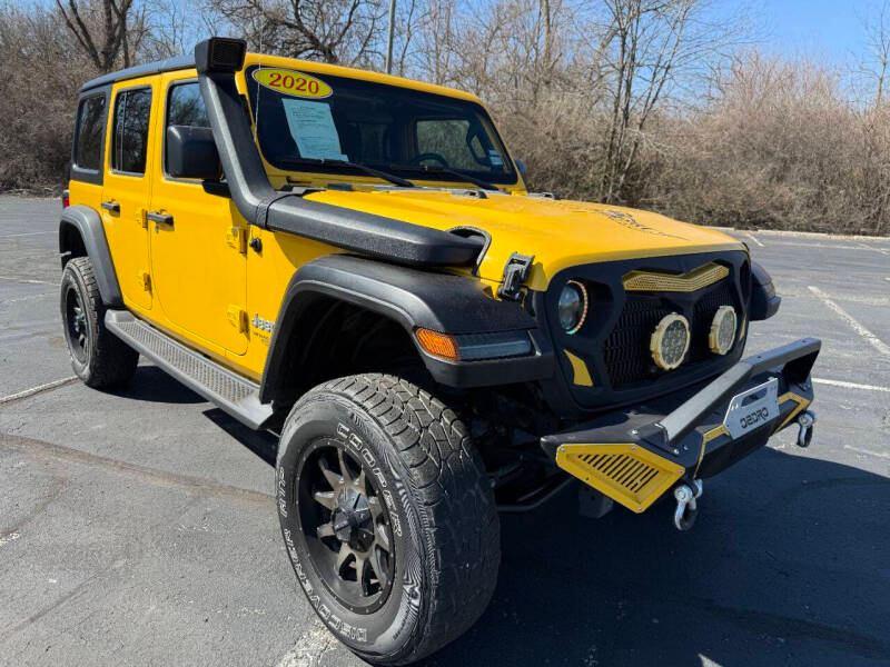 used 2020 Jeep Wrangler Unlimited car, priced at $35,995