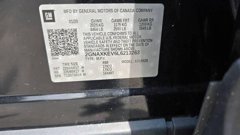 used 2020 Chevrolet Equinox car, priced at $15,900