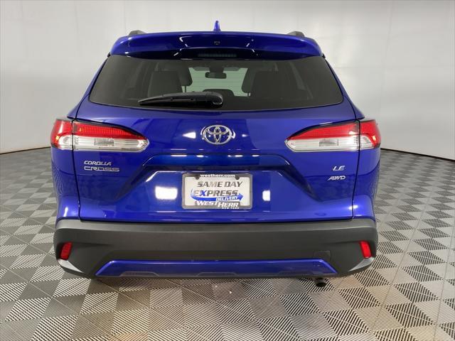 used 2022 Toyota Corolla Cross car, priced at $24,935