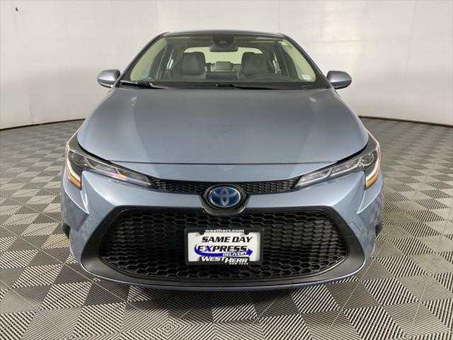 used 2021 Toyota Corolla Hybrid car, priced at $20,255