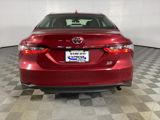 used 2022 Toyota Camry car, priced at $26,907