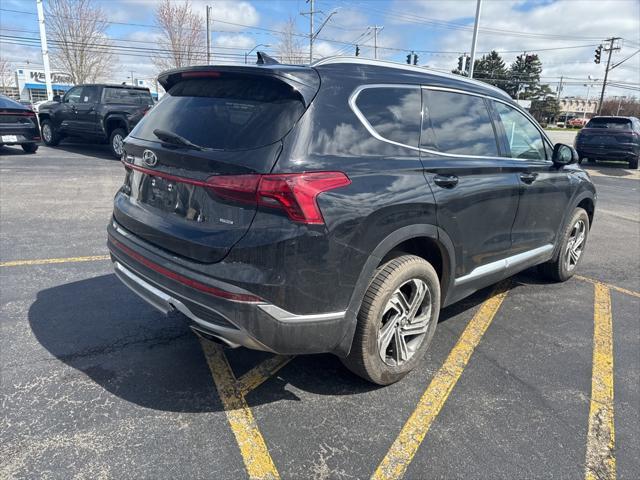 used 2021 Hyundai Santa Fe car, priced at $21,255