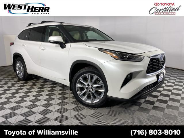 used 2023 Toyota Highlander Hybrid car, priced at $48,523