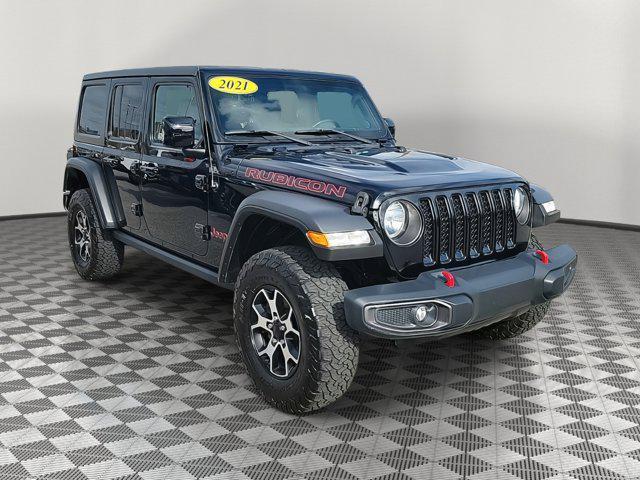 used 2021 Jeep Wrangler Unlimited car, priced at $35,300