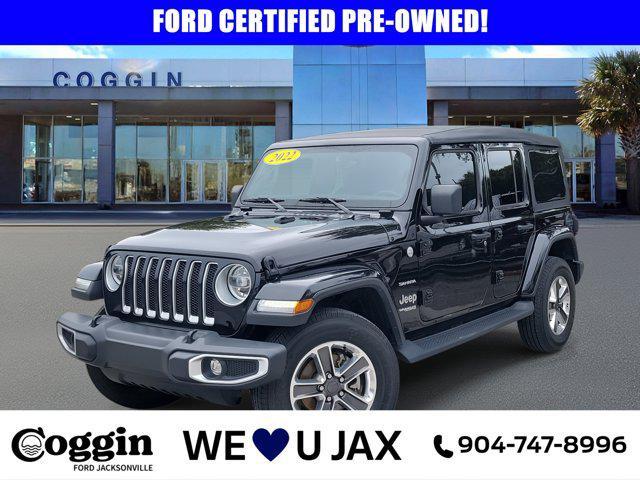 used 2022 Jeep Wrangler Unlimited car, priced at $33,478