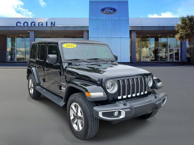 used 2022 Jeep Wrangler Unlimited car, priced at $33,478