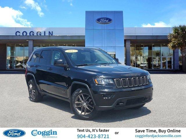 used 2017 Jeep Grand Cherokee car, priced at $16,911
