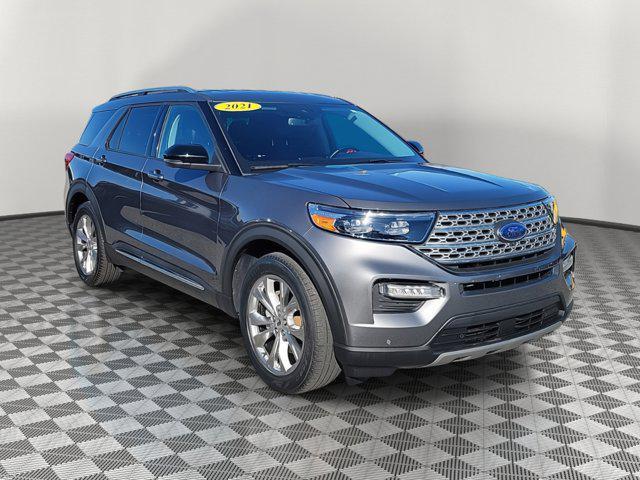 used 2021 Ford Explorer car, priced at $31,700