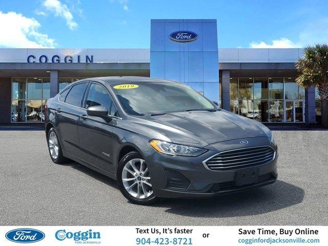 used 2019 Ford Fusion Hybrid car, priced at $14,992