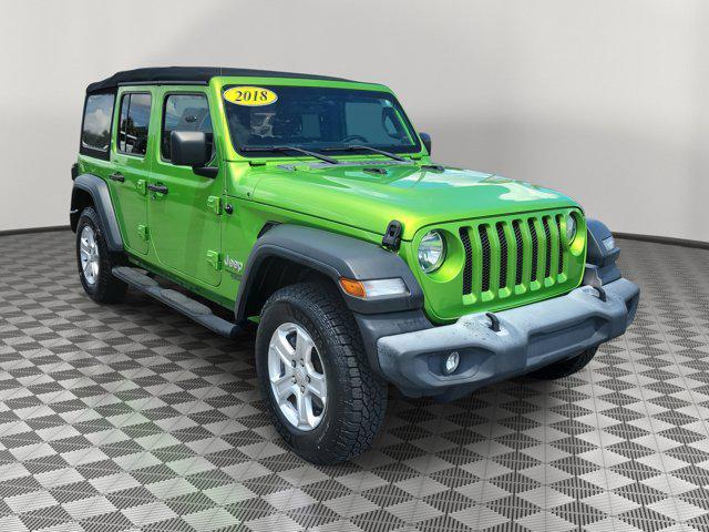 used 2018 Jeep Wrangler Unlimited car, priced at $25,000