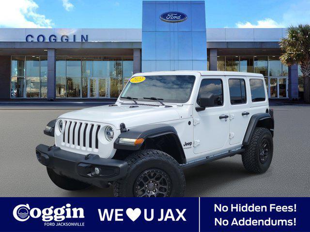 used 2022 Jeep Wrangler Unlimited car, priced at $39,729