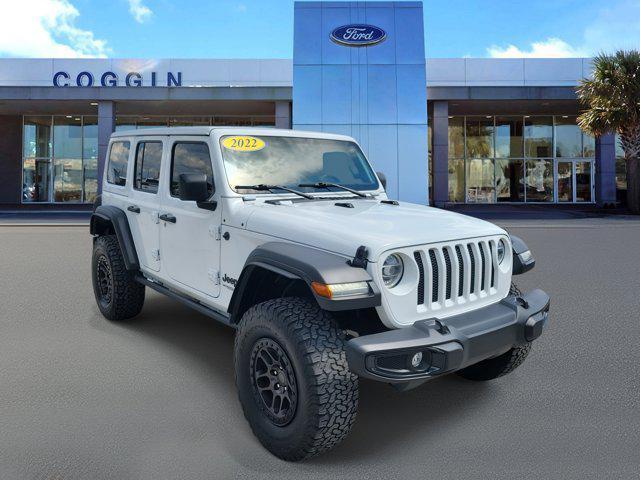 used 2022 Jeep Wrangler Unlimited car, priced at $37,900