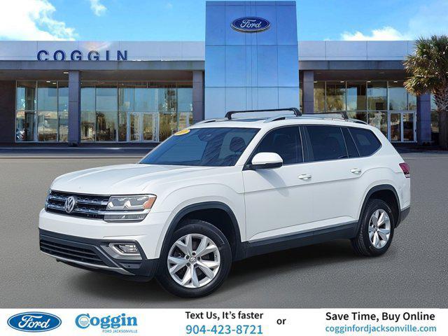 used 2018 Volkswagen Atlas car, priced at $18,300