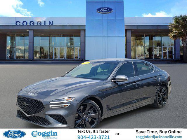 used 2022 Genesis G70 car, priced at $31,627