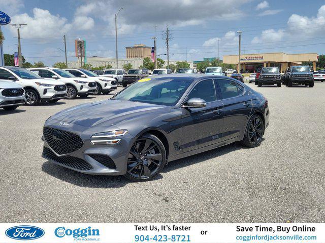 used 2022 Genesis G70 car, priced at $32,600