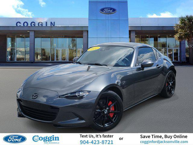 used 2022 Mazda MX-5 Miata RF car, priced at $28,500