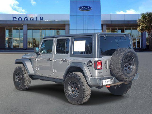 used 2020 Jeep Wrangler Unlimited car, priced at $24,271