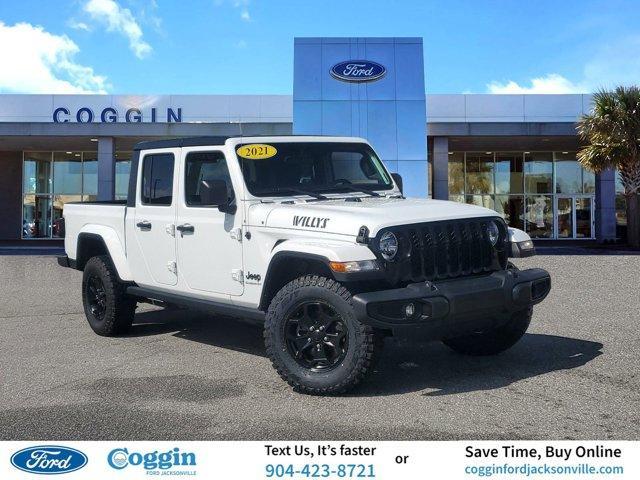 used 2021 Jeep Gladiator car, priced at $32,219