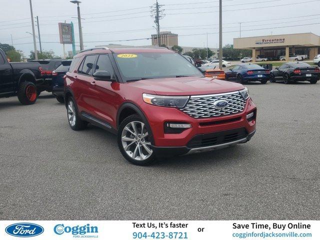 used 2021 Ford Explorer car, priced at $36,980