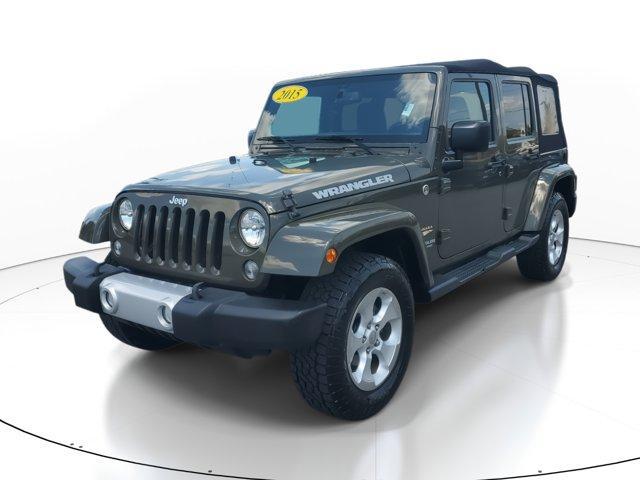 used 2015 Jeep Wrangler Unlimited car, priced at $24,762