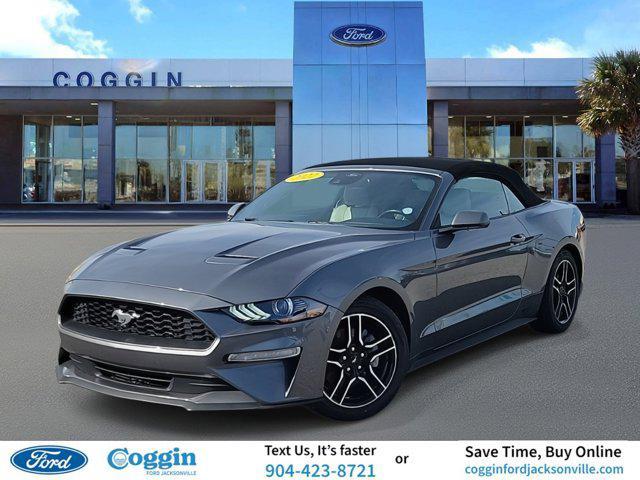 used 2022 Ford Mustang car, priced at $21,800