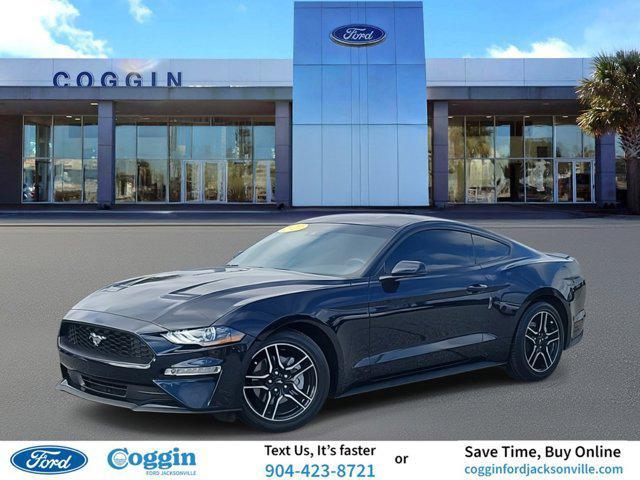 used 2021 Ford Mustang car, priced at $24,300