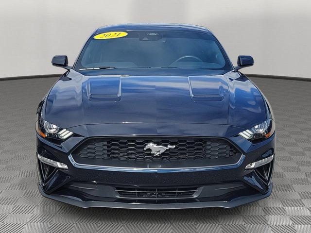 used 2021 Ford Mustang car, priced at $24,300