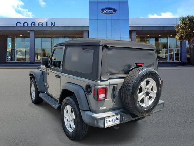 used 2018 Jeep Wrangler car, priced at $19,342