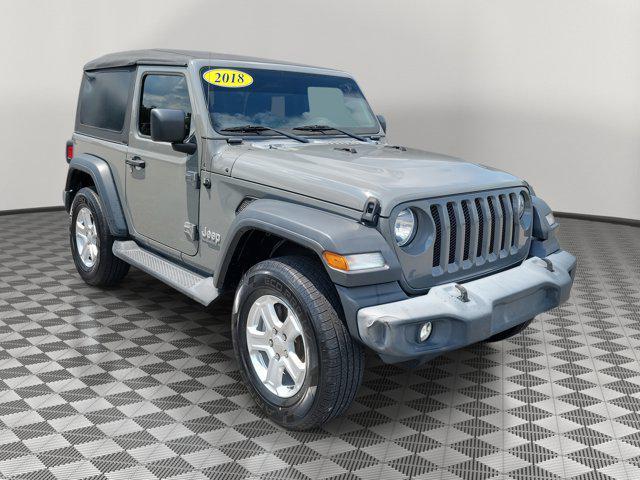 used 2018 Jeep Wrangler car, priced at $22,000