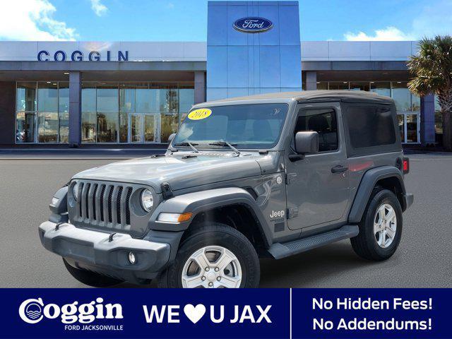 used 2018 Jeep Wrangler car, priced at $22,990