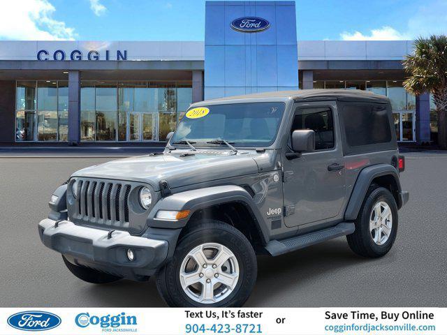 used 2018 Jeep Wrangler car, priced at $22,000
