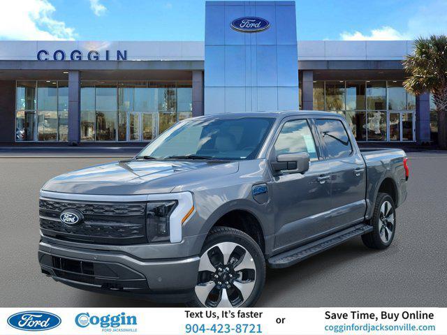 new 2025 Ford F-150 Lightning car, priced at $82,201
