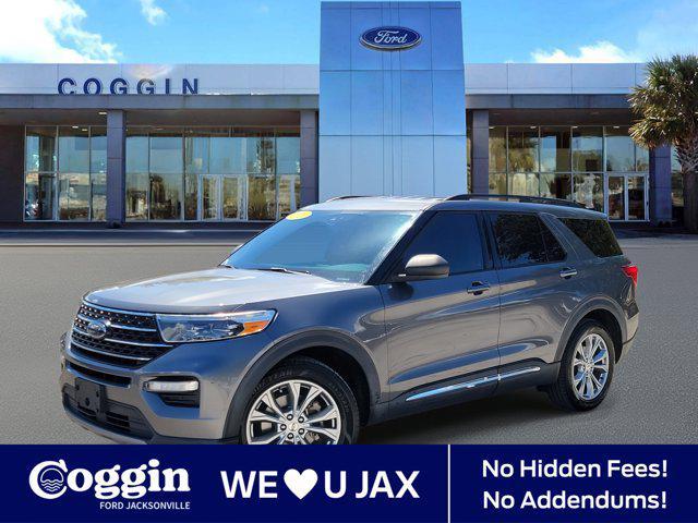 used 2021 Ford Explorer car, priced at $24,237