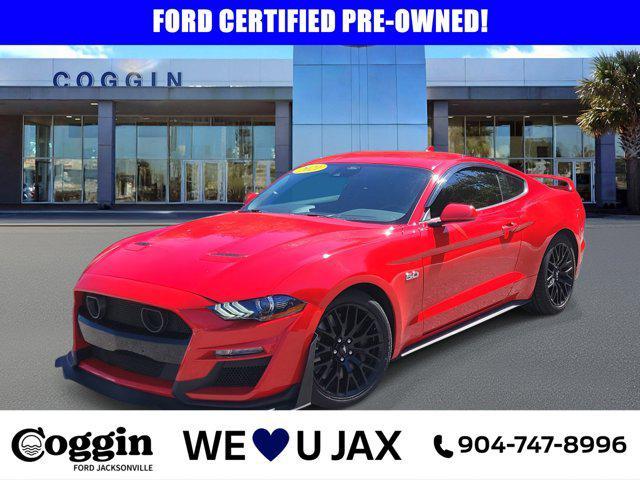 used 2021 Ford Mustang car, priced at $37,490