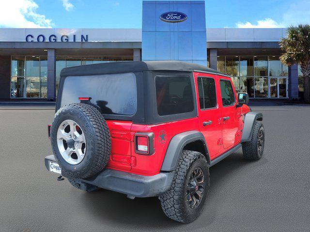 used 2021 Jeep Wrangler Unlimited car, priced at $24,437