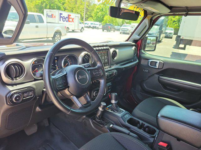 used 2021 Jeep Wrangler Unlimited car, priced at $26,500
