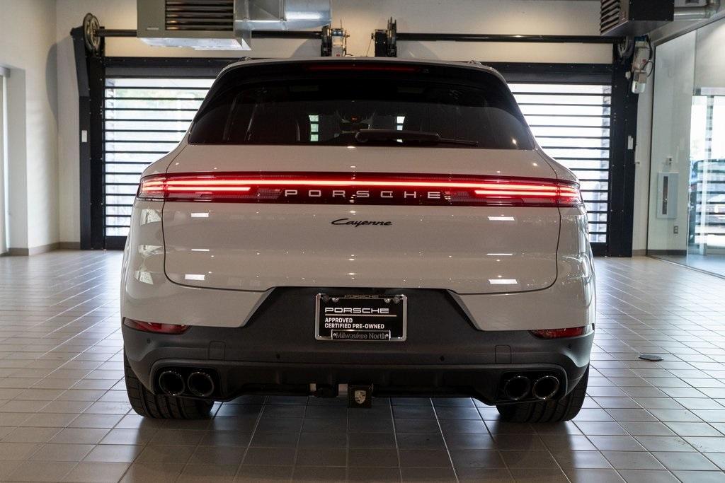 used 2024 Porsche Cayenne car, priced at $82,740