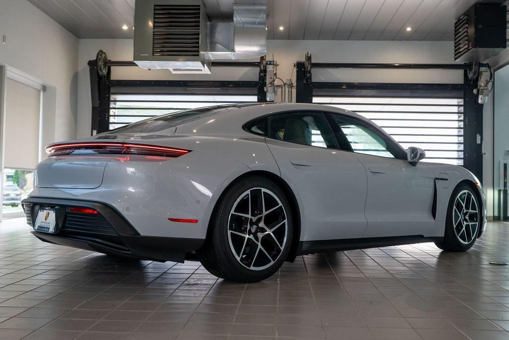 new 2025 Porsche Taycan car, priced at $123,145