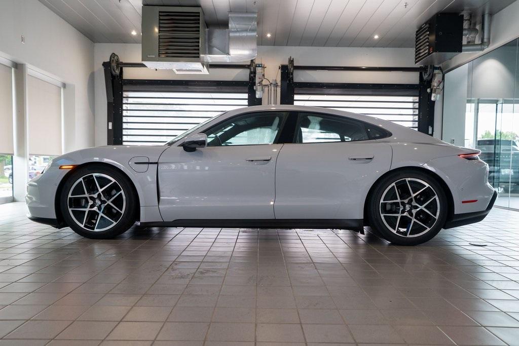 new 2025 Porsche Taycan car, priced at $123,145
