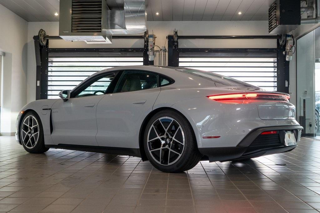 new 2025 Porsche Taycan car, priced at $123,145
