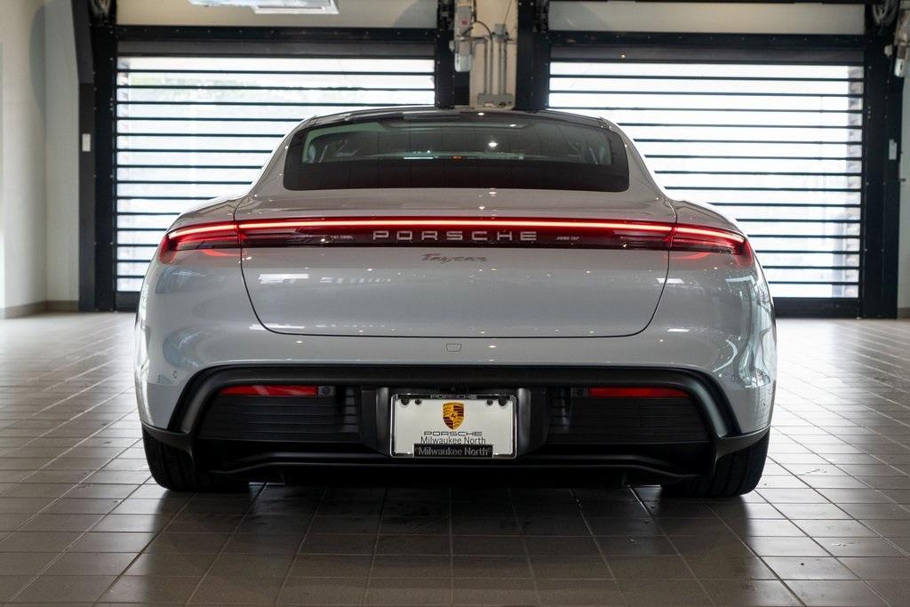 new 2025 Porsche Taycan car, priced at $123,145